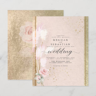 Mooie budgettaire blush Rosegold Pampas Grass