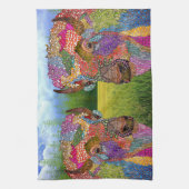 Mooie Buffalo American Bison Kitchen Towel Theedoek (Verticaal)