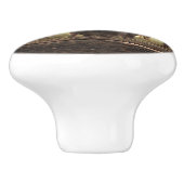 Mooie Buffalo Herd Keramische Knop (Zijkant)