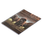 Mooie Buffalo Herd Notitieboek (Linkerzijde)
