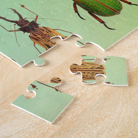 Mooie bugs Beetle Mania Puzzle Legpuzzel (Zijkant)