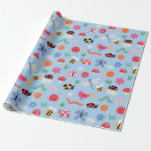 Mooie Bugs Inpakpapier (Uitgerold)