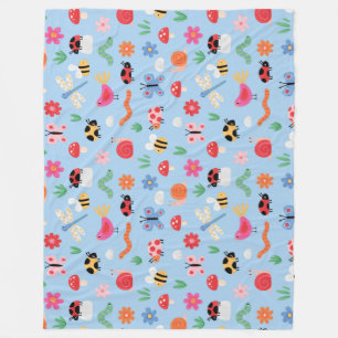 Mooie Bugs Kinderen Fleece Deken