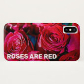Mooie bundel rode rozen Case-Mate iPhone case (Achterkant (horizontaal))
