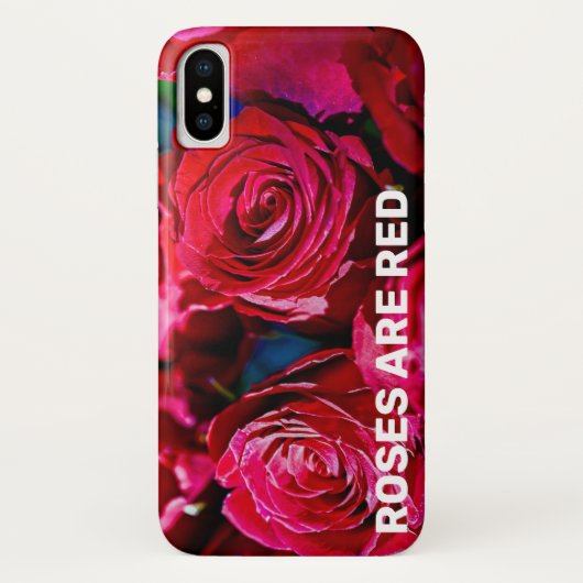Mooie bundel rode rozen Case-Mate iPhone case (Achterkant)