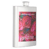 Mooie bundel rode rozen flacon (Rechts)