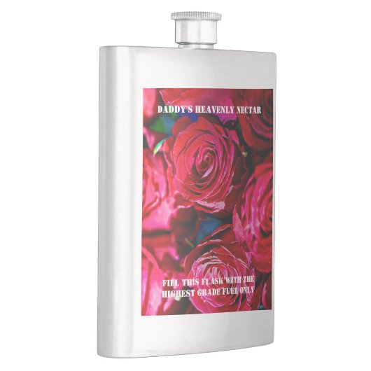 Mooie bundel rode rozen flacon (Rechts)