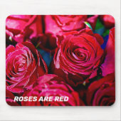 Mooie bundel rode rozen muismat (Voorkant)