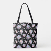 Mooie Bunny - Omkeerbare Floral Happy Spring Tote Bag (Achterkant)