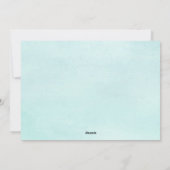 Mooie Bunny Rabbit Pastel Floral Happy Pasal Feestdagenkaart (Achterkant)