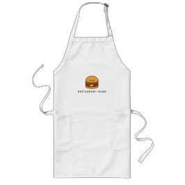 Mooie Burger Restaurant Lang Schort