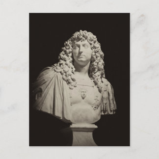 Mooie buste van Lodewijk XIV, Frankrijk Briefkaart