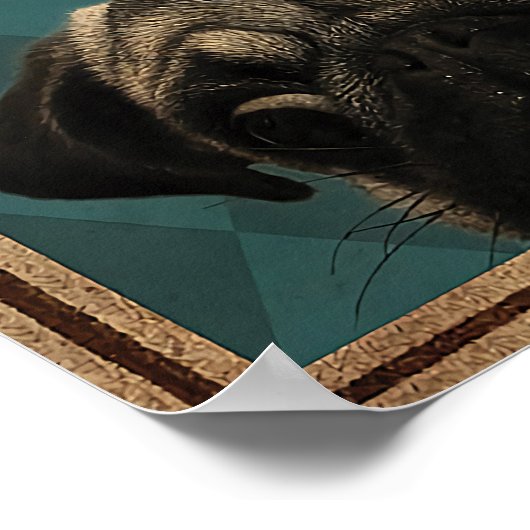 Mooie Butt - Home Decor Wall Art Poster (Hoek)