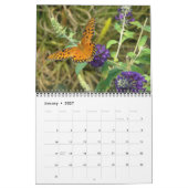 Mooie Butterflies-agenda Kalender (Jan 2027)