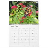 Mooie Butterflies-agenda Kalender (Mar 2027)