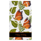 Mooie Butterflies | bewerkbare tekst Klein Cadeauzakje (Achterkant)