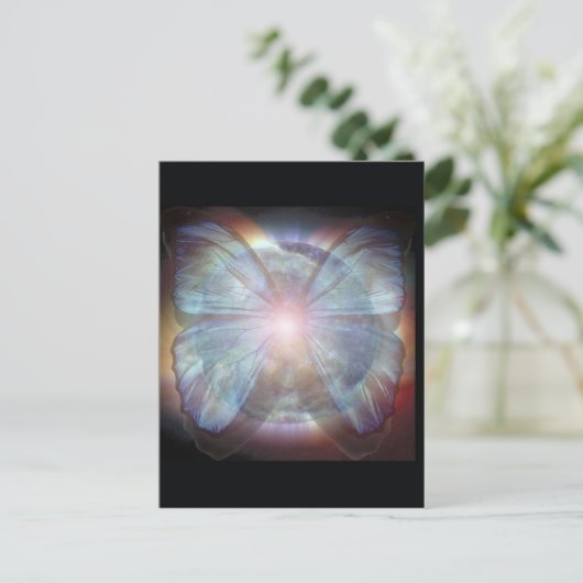 Mooie Butterflies Briefkaart (Staand voorkant)