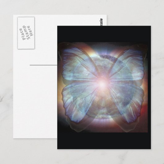 Mooie Butterflies Briefkaart (Voorkant / Achterkant)