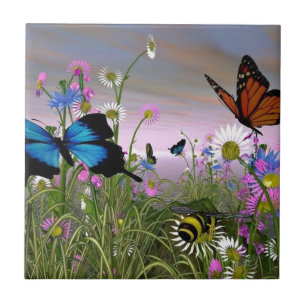 Mooie Butterflies-butterflies-9481156-1600-120 Tegeltje