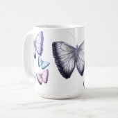 Mooie Butterflies Cute Koffiemok (Voorkant links)