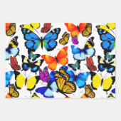 Mooie Butterflies Inpakpapier Vel (Voorkant)