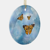 Mooie Butterflies Keramisch Ornament (Rechts)
