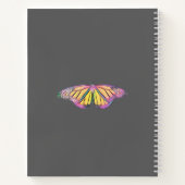 Mooie Butterflies-laptop op maat Notitieboek (Achterkant)