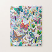 Mooie Butterflies Legpuzzel (Verticaal)