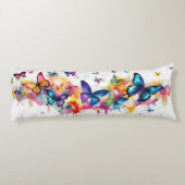 Mooie Butterflies Lichaamskussen (Achterkant)