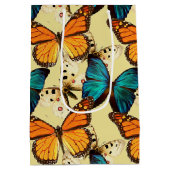Mooie Butterflies Medium Cadeauzakje (Achterkant)