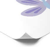 Mooie Butterflies Nursery Poster (Hoek)