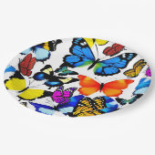 Mooie Butterflies Papieren Bordje (Gekanteld)