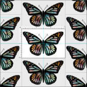 Mooie Butterflies Pattern Monarch Waterverf Stof (Delen)