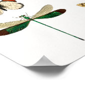 Mooie Butterflies Poster (Hoek)