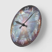 Mooie Butterflies Ronde Klok (Hoek)