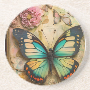Mooie Butterfly Design Zandsteen Onderzetter