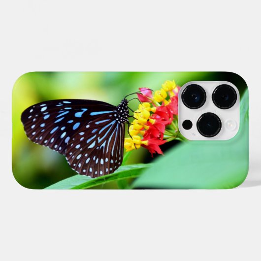 Mooie Butterfly iPhone/iPad-draagtas Case-Mate iPhone Case (Achterkant (horizontaal))