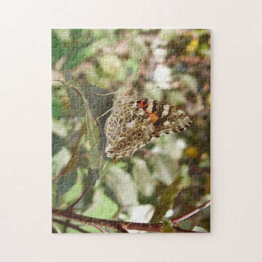 Mooie Butterfly Jigzaag Puzzle Legpuzzel (Verticaal)