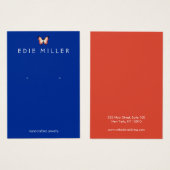 Mooie Butterfly-kaart Visitekaartje (Voorkant /achterkant)