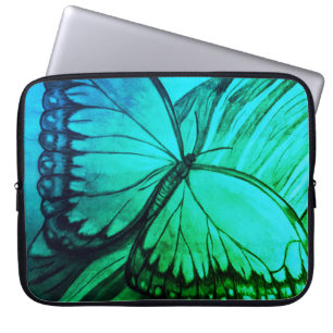 Mooie Butterfly-schets Laptop Sleeve