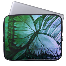 Mooie Butterfly-schets Laptop Sleeve