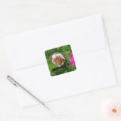 Mooie Butterfly-sticker set Vierkante Sticker (Envelop)