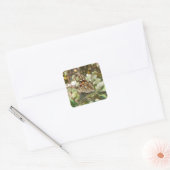 Mooie Butterfly-sticker set Vierkante Sticker (Envelop)