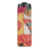 Mooie Butterfly Thermal Tumbler Thermosbeker (Voorkant)