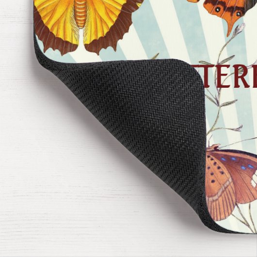 Mooie Butterflys Muismat (Hoek)