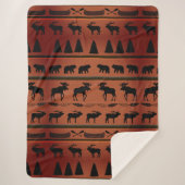 Mooie cabine Tapestry Blanket van LH Sherpa Deken (Voorkant)