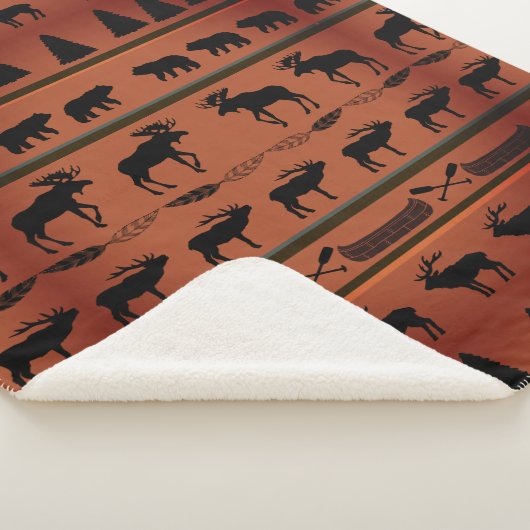 Mooie cabine Tapestry Blanket van LH Sherpa Deken (3/4)