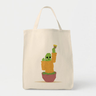 Mooie Cactus in Trui Boodschappentas Tote Bag