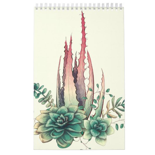 Mooie Cactus Kalender (Hoes)