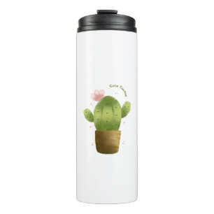 Mooie Cactus Reistumbler – Kawaii Succulent Beker